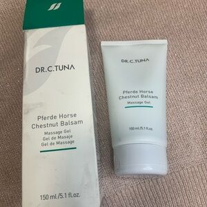 Farmasi Pferde Horse Chestnut Balsam Massage Gel — White with Teal Accent